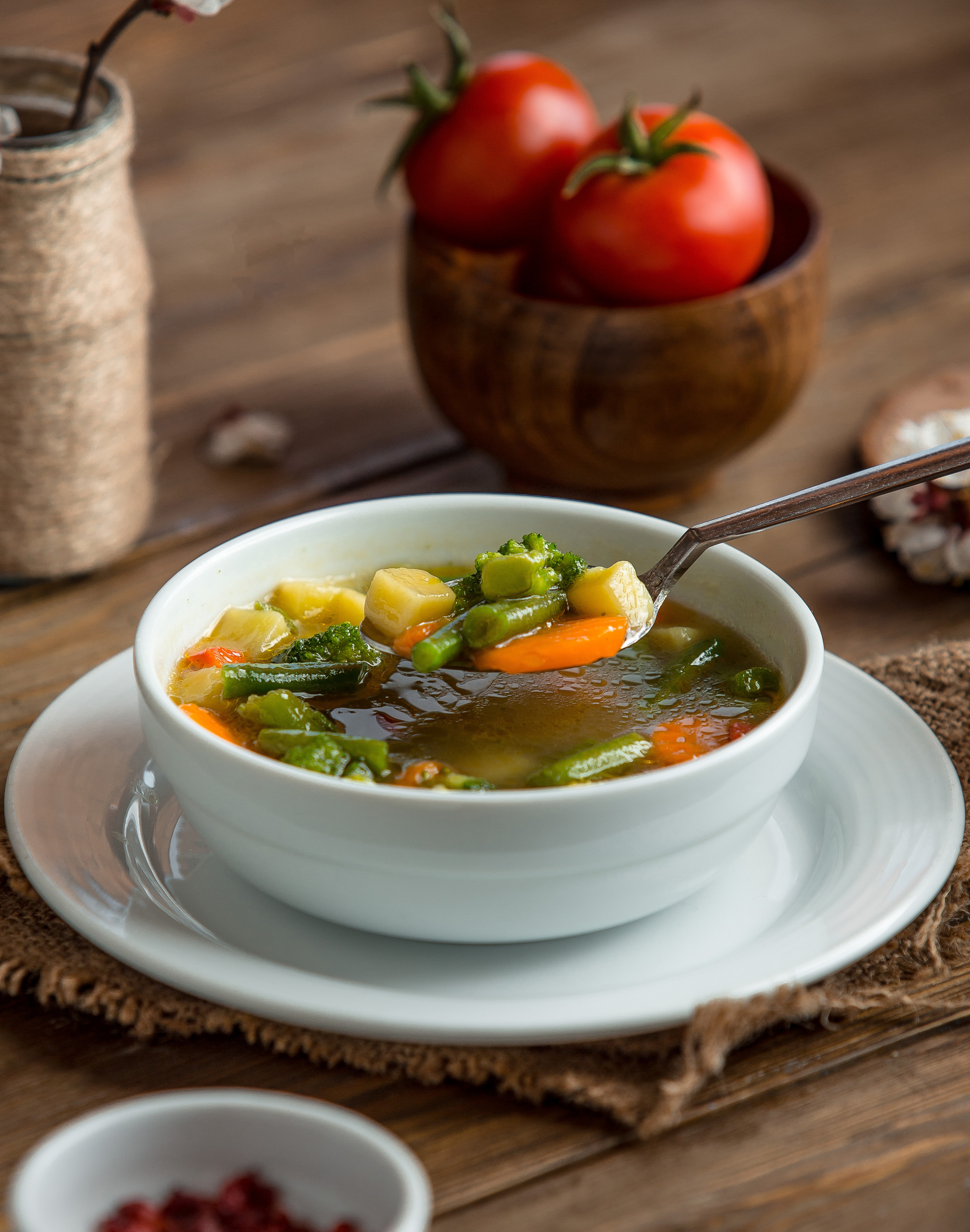 Sopa Cremosa de Legumes